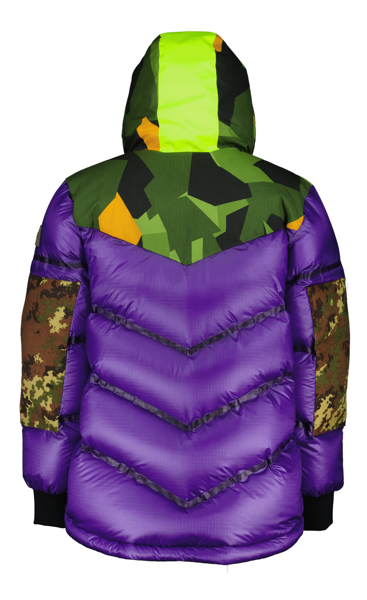 Bonded Purple Swedish camo Atlantic Parka