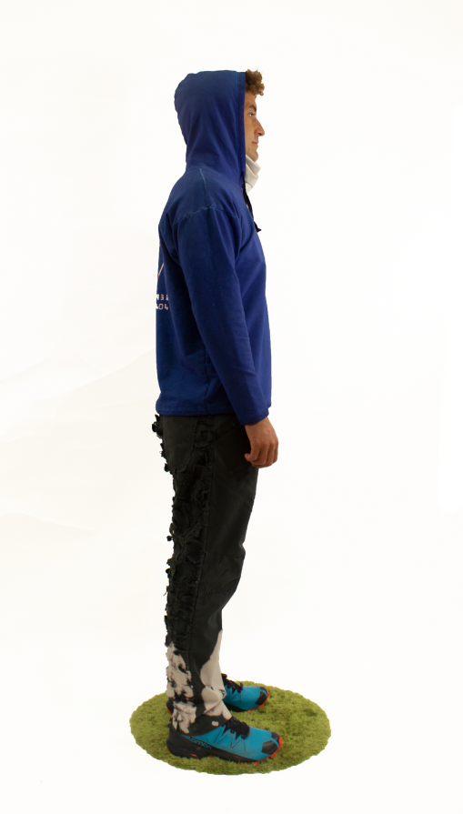 ORGANIC COTTON GRAPHIC HOODIE